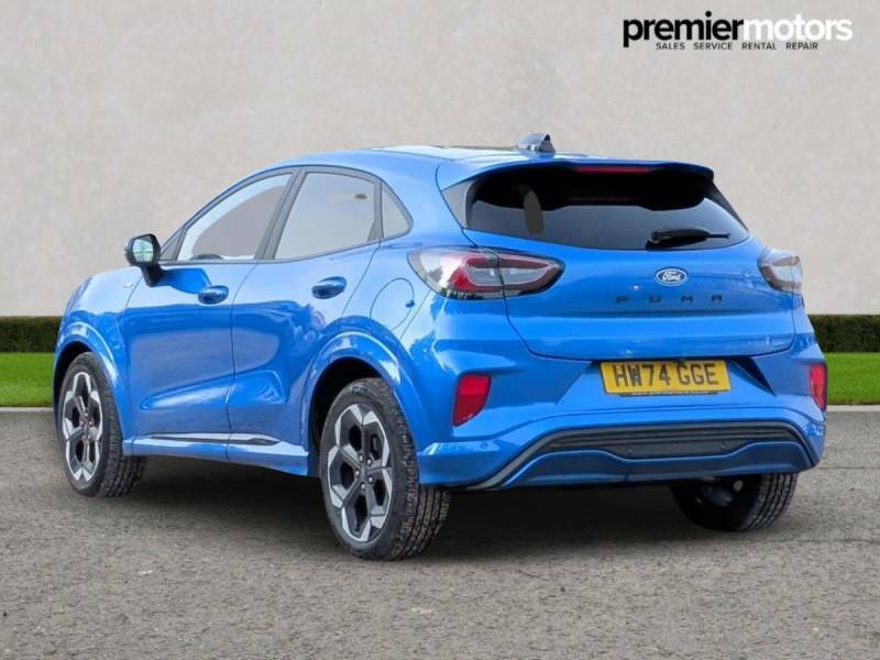 Ford Puma 1.0 Ecoboost Hybrid Mhev St-line X - 2024 74 HW74GGE Blue #3