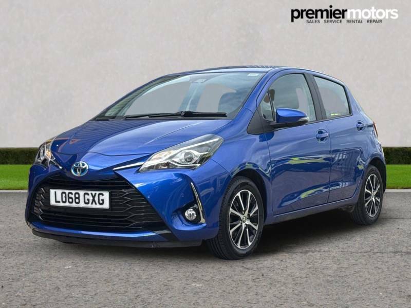 Toyota Yaris 1.5 Hybrid Icon Tech Cvt - 2018 68 LO68GXG Blue #2