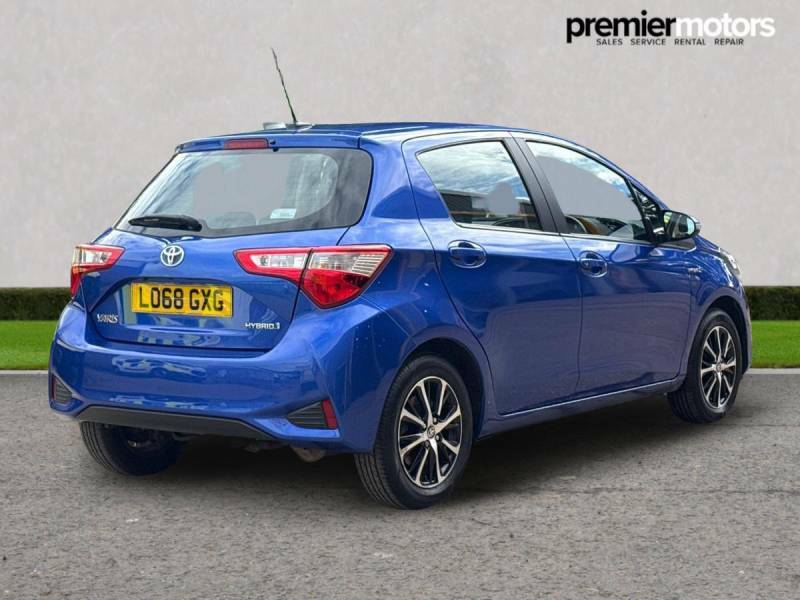 Toyota Yaris 1.5 Hybrid Icon Tech Cvt - 2018 68 LO68GXG Blue #5