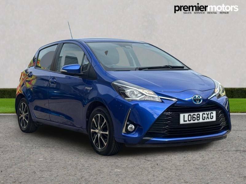 Toyota Yaris 1.5 Hybrid Icon Tech Cvt - 2018 68 Blue