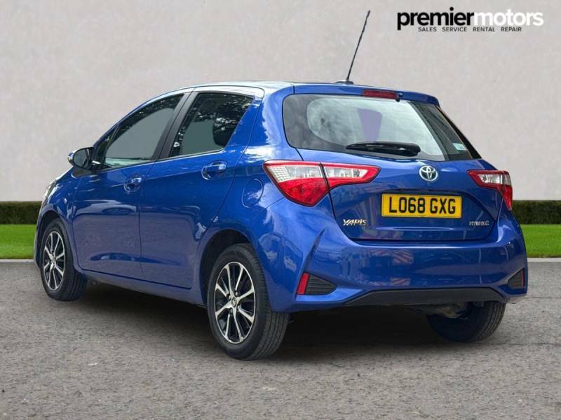 Toyota Yaris 1.5 Hybrid Icon Tech Cvt - 2018 68 LO68GXG Blue #3