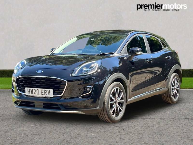 Ford Puma 1.0 Ecoboost Titanium - 2020 20 HW20ERV Black #2