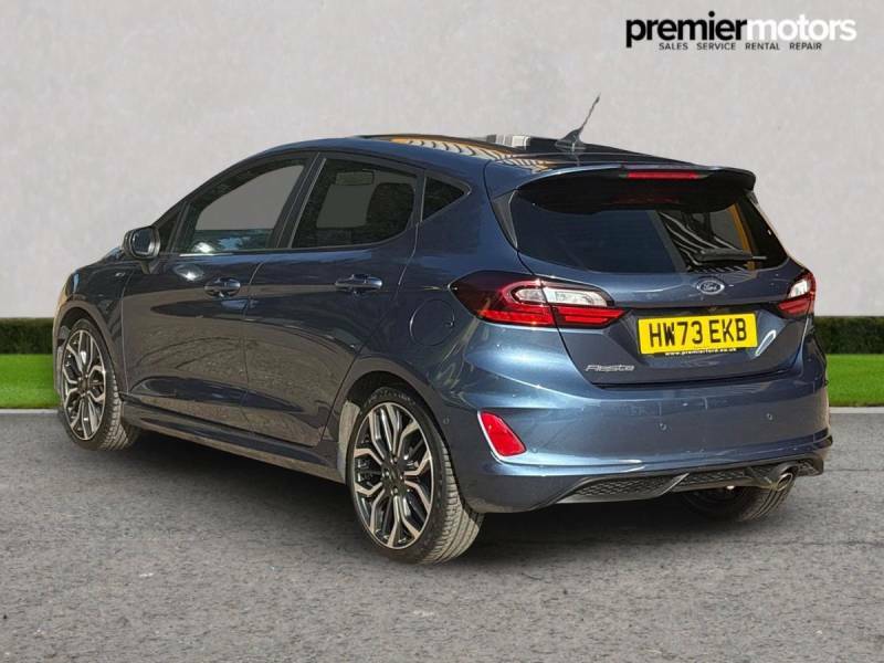 Ford Fiesta 1.0 Ecoboost St-line X - 2023 73 HW73EKB Blue #3