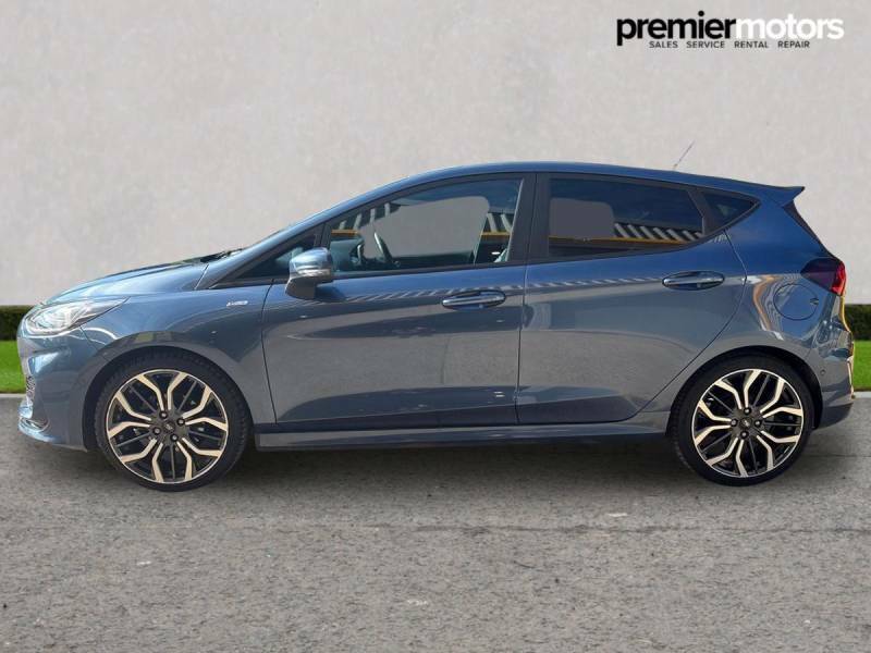 Ford Fiesta 1.0 Ecoboost St-line X - 2023 73 HW73EKB Blue #4