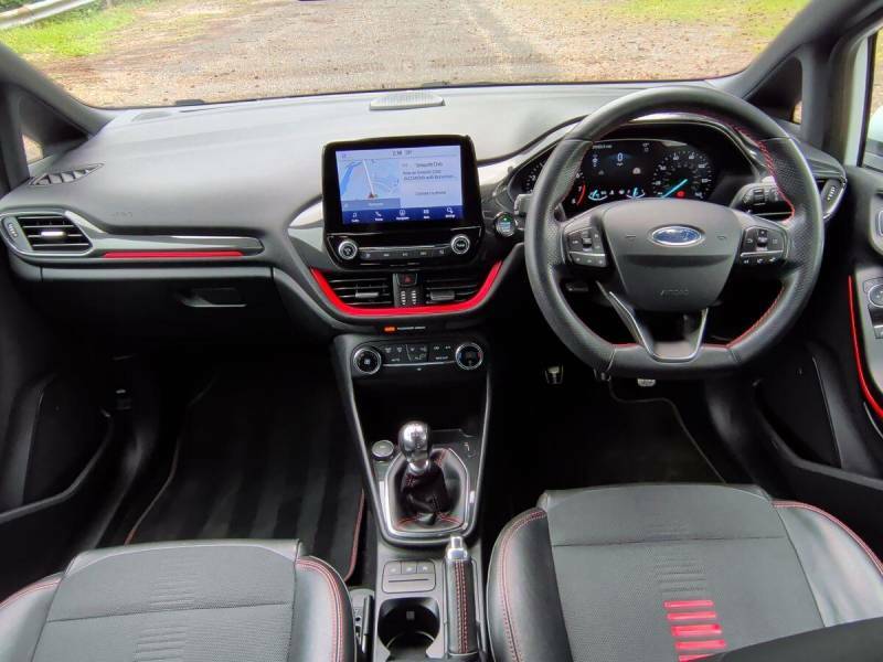 Ford Fiesta 1.0 Ecoboost 140 St-line X - 2019 19 HW19NHL White #6