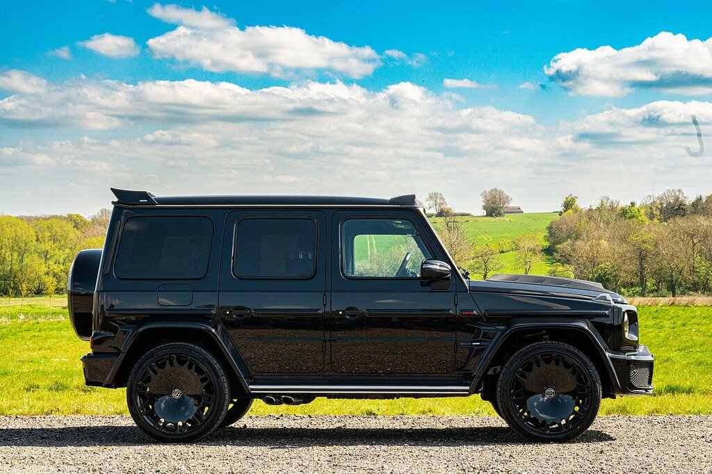 Mercedes-Benz G Class G63 V8 Biturbo Amg Brabus Black #4