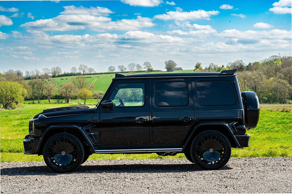 Mercedes-Benz G Class G63 V8 Biturbo Amg Brabus Black #3