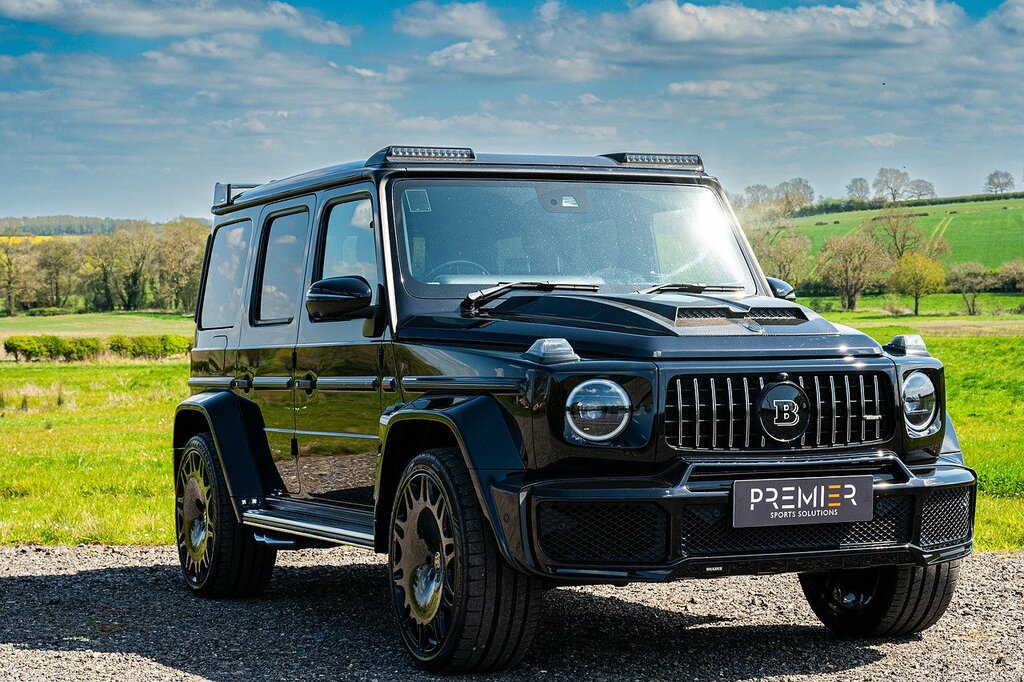 Mercedes-Benz G Class G63 V8 Biturbo Amg Brabus Black #5