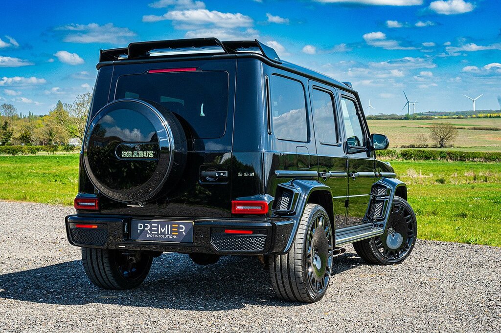 Mercedes-Benz G Class G63 V8 Biturbo Amg Brabus Black #6