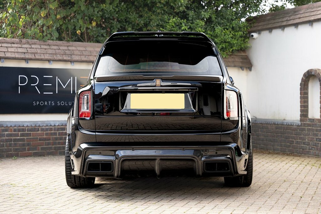 Rolls-Royce Cullinan V12 Black Badge White #4