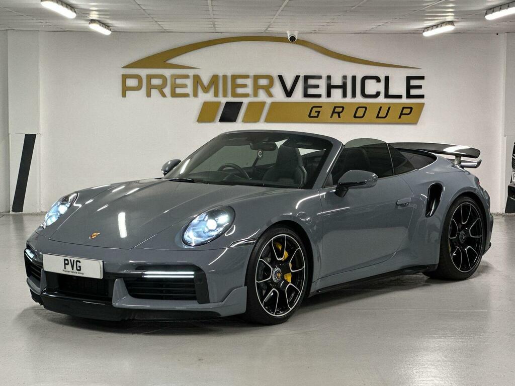 Porsche 911 Convertible 3.7T 992 Turbo S Pdk 4Wd Euro 6 Ss Grey