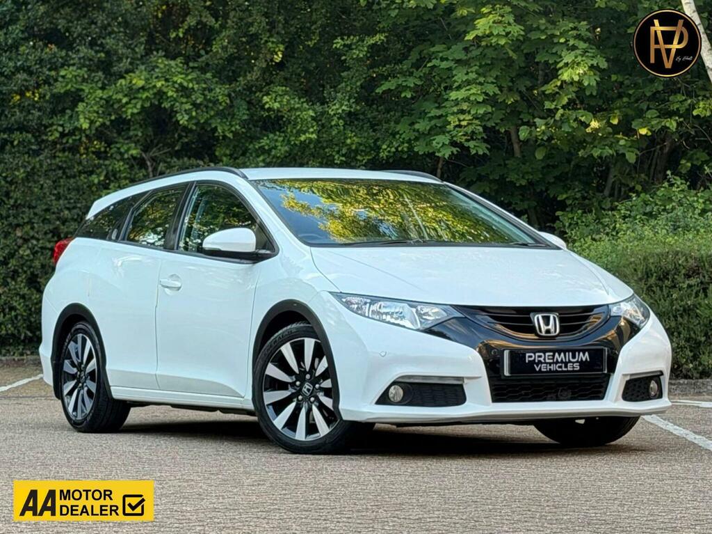 Honda Civic Estate 1.8 I-vtec Se Plus Tourer Euro 5 White