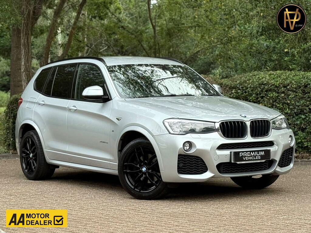 BMW X3 Suv 2.0 20D M Sport Xdrive Euro 6 Ss Silver