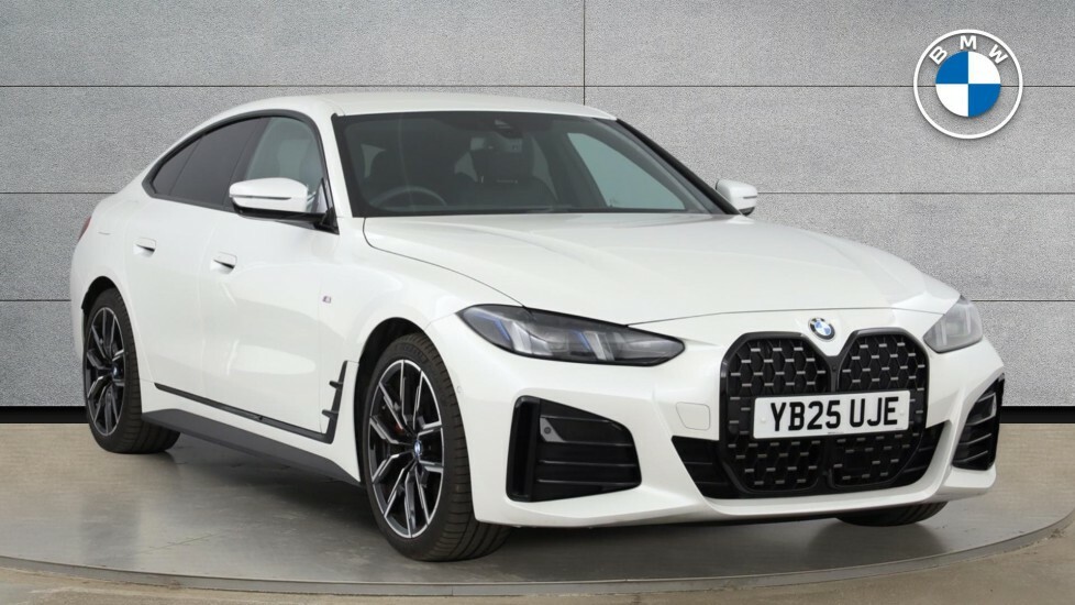 BMW 4 Series Gran Coupe 420I M Sport Gran Coupe White