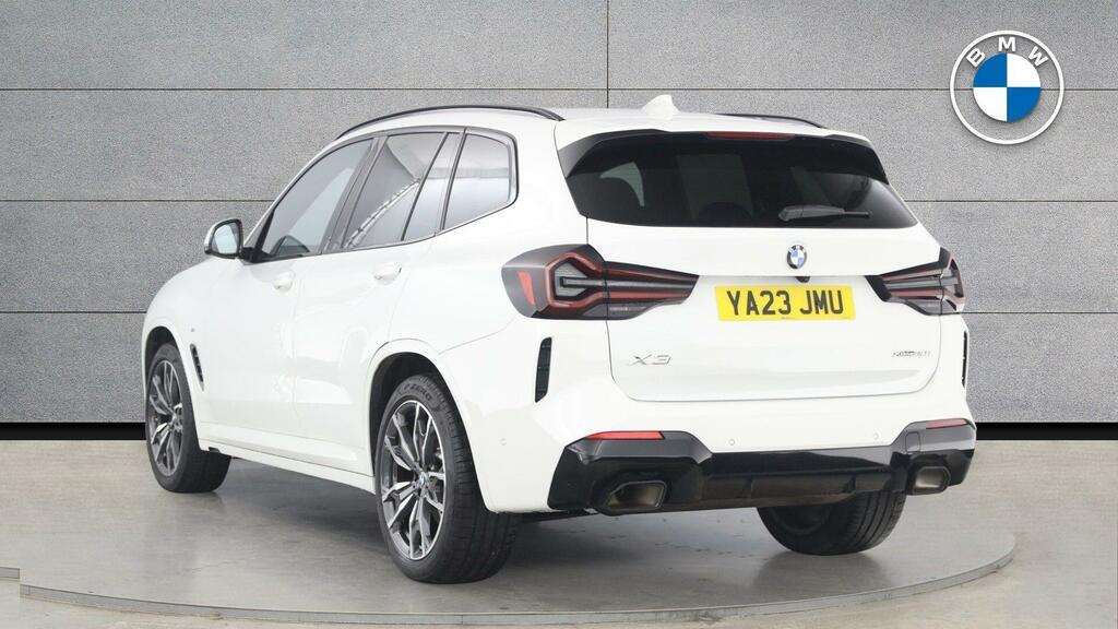 BMW X3 X3 Xdrive20i M Sport YA23JMU White #2
