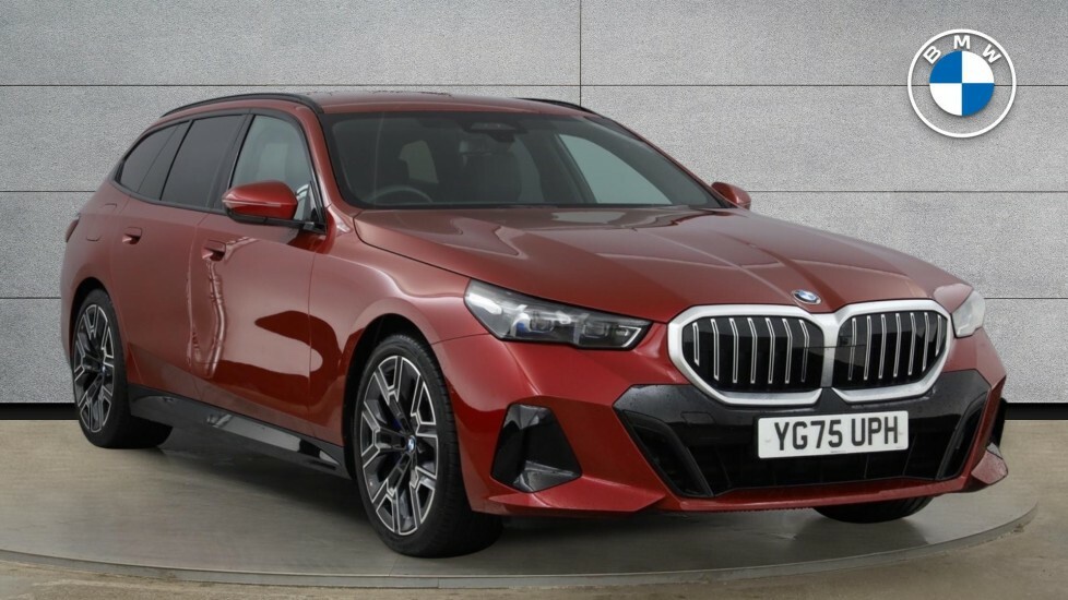 BMW 5 Series 520I M Sport Touring Red