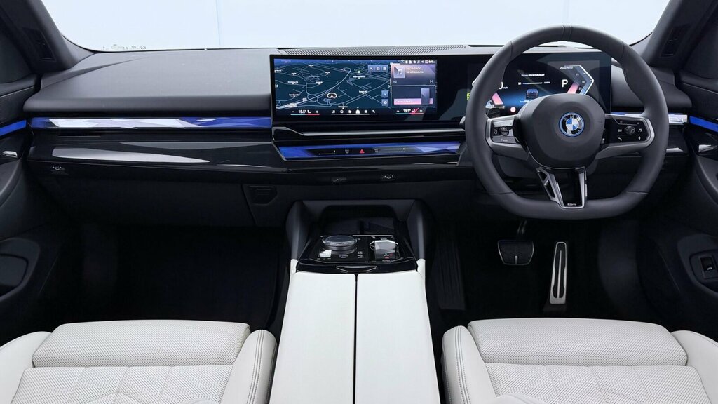 BMW i5 I5 Edrive40 M Sport Saloon YD25BPL Black #4