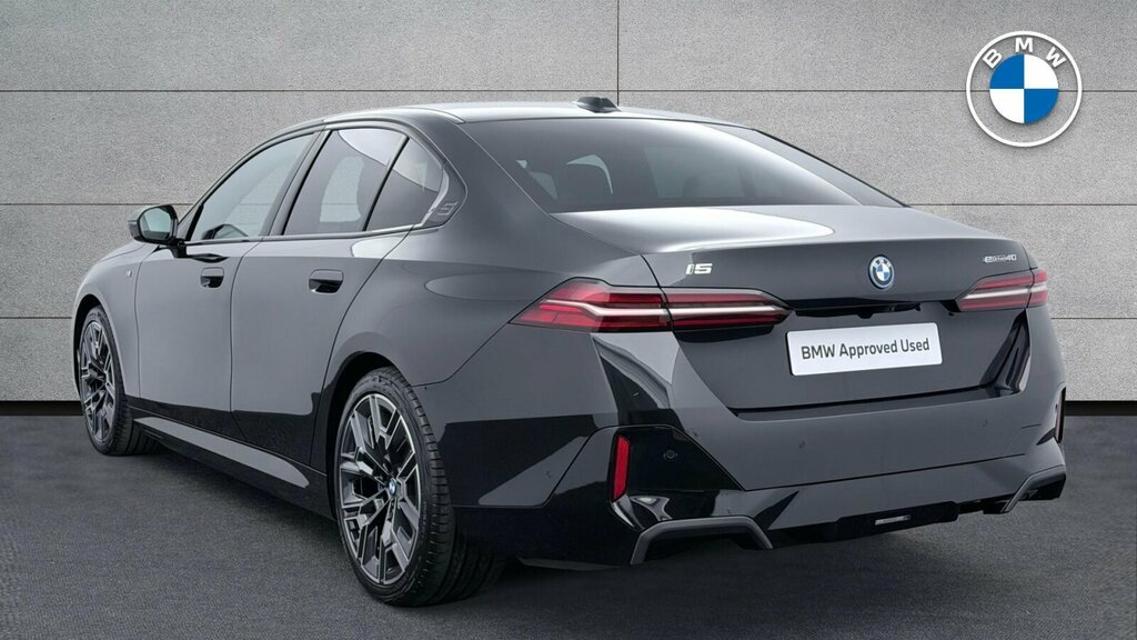 BMW i5 I5 Edrive40 M Sport Saloon YD25BPL Black #2