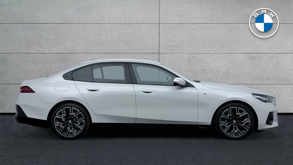 BMW i5 I5 Edrive40 M Sport Saloon YD25BOT White #3