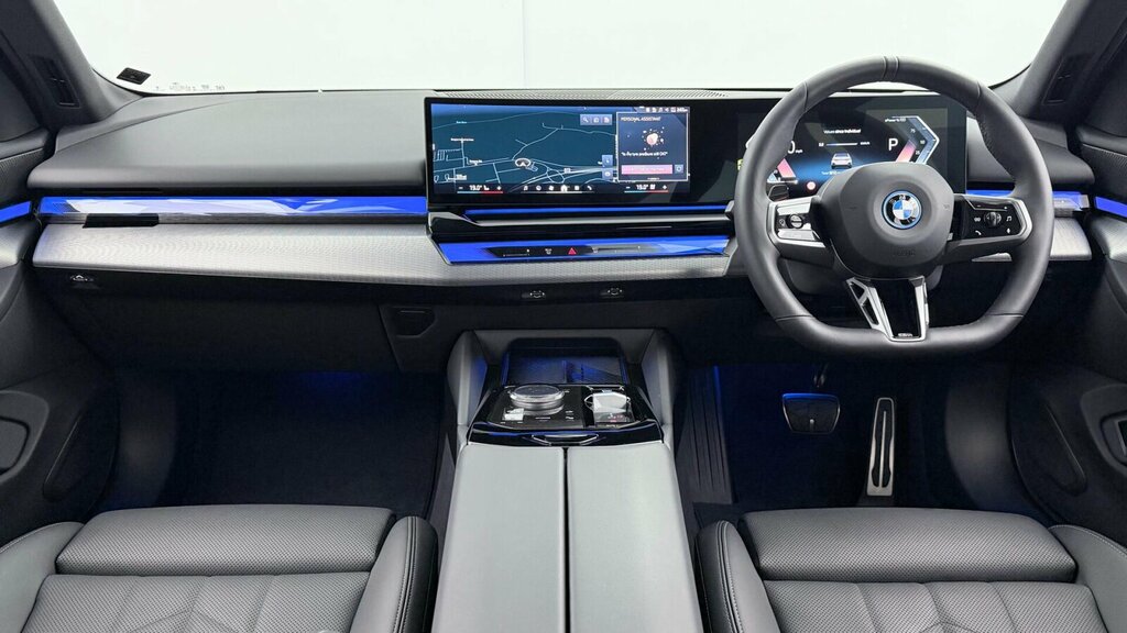 BMW i5 I5 Edrive40 M Sport Saloon YD25BOT White #4