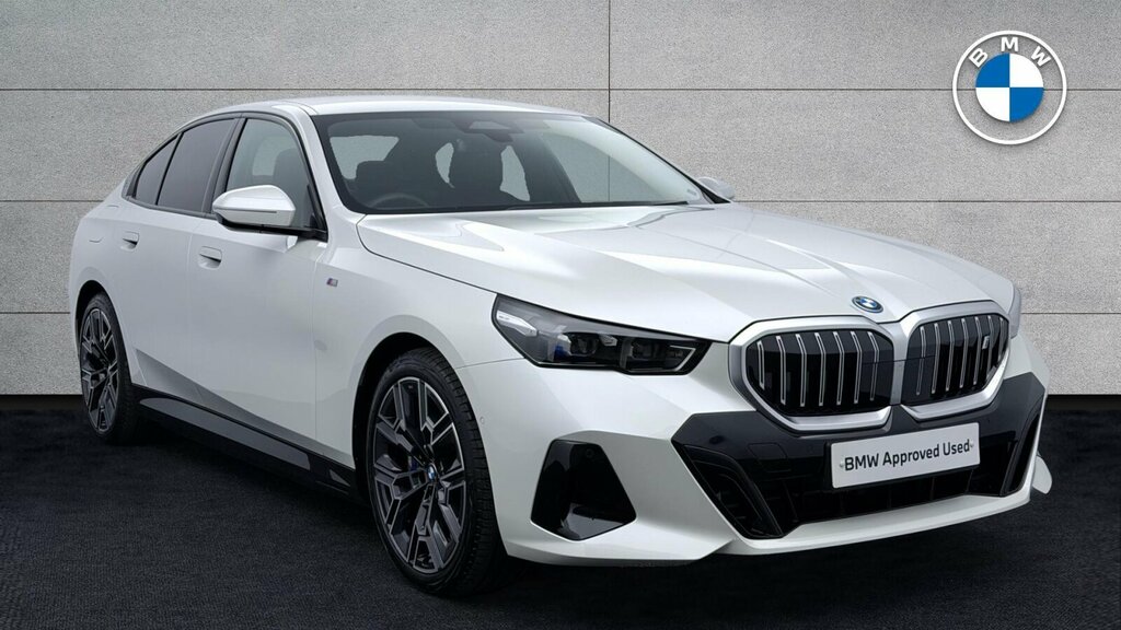 BMW i5 I5 Edrive40 M Sport Saloon YD25BOT White