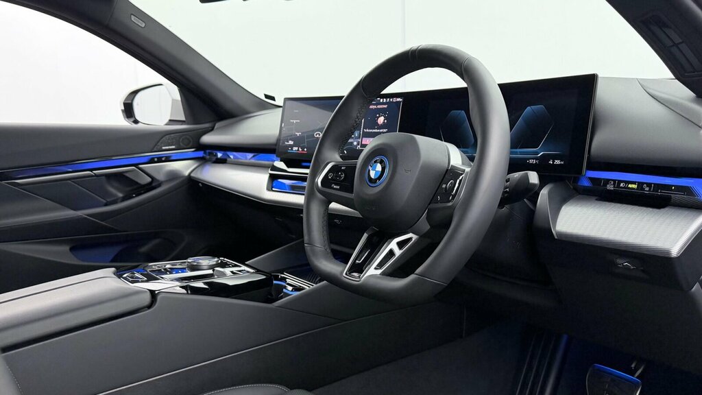 BMW i5 I5 Edrive40 M Sport Saloon YD25BOT White #6