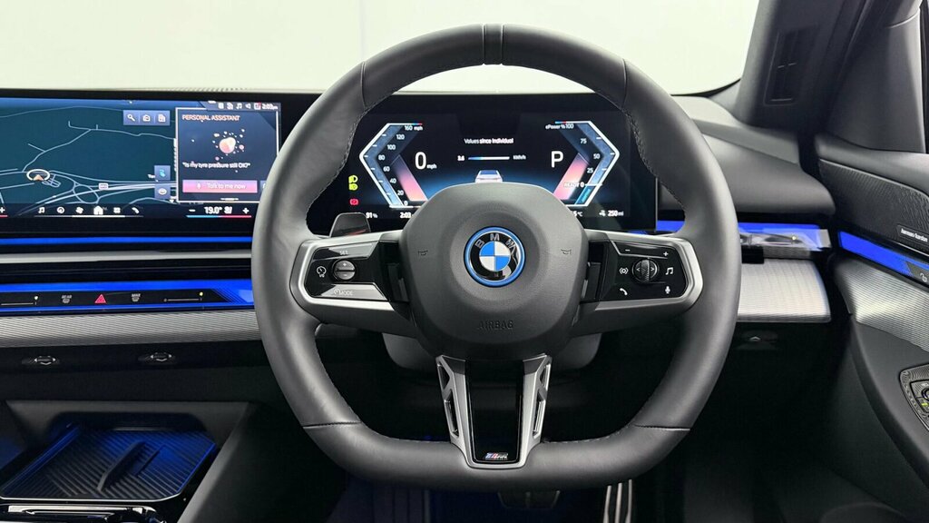 BMW i5 I5 Edrive40 M Sport Saloon YD25BOT White #5