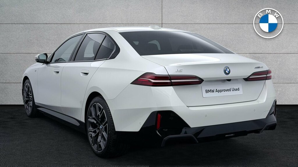 BMW i5 I5 Edrive40 M Sport Saloon YD25BOT White #2