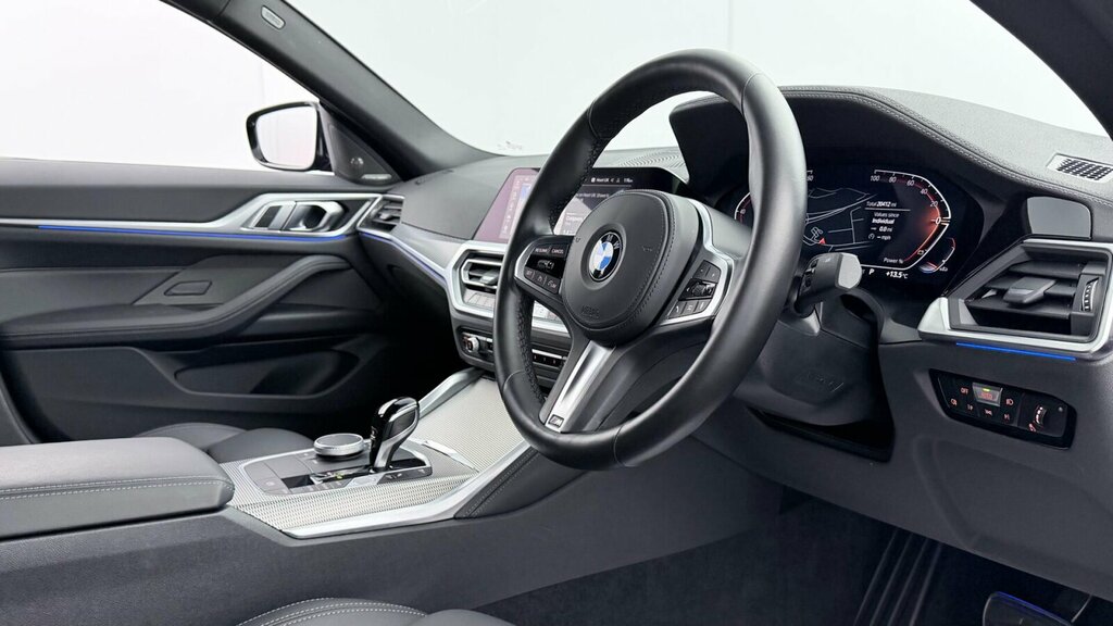 BMW 4 Series Gran Coupe 420I M Sport Gran Coupe YC23LFM Black #6