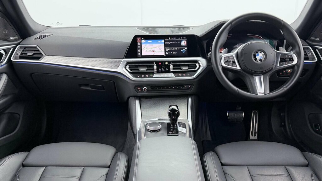 BMW 4 Series Gran Coupe 420I M Sport Gran Coupe YC23LFM Black #4