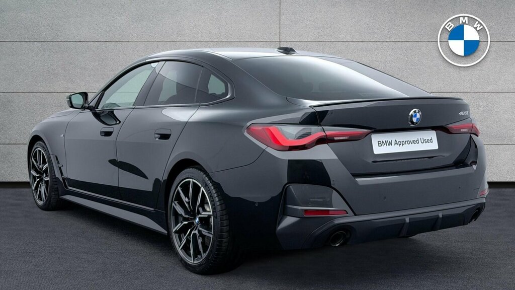 BMW 4 Series Gran Coupe 420I M Sport Gran Coupe YC23LFM Black #2