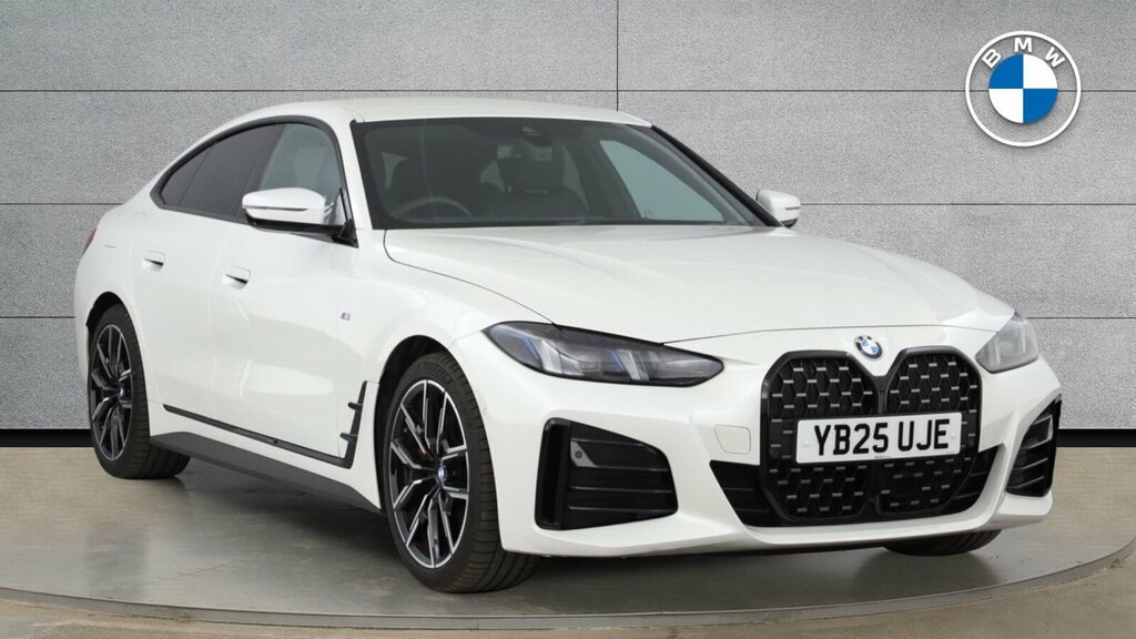 BMW 4 Series Gran Coupe 420I M Sport Gran Coupe White