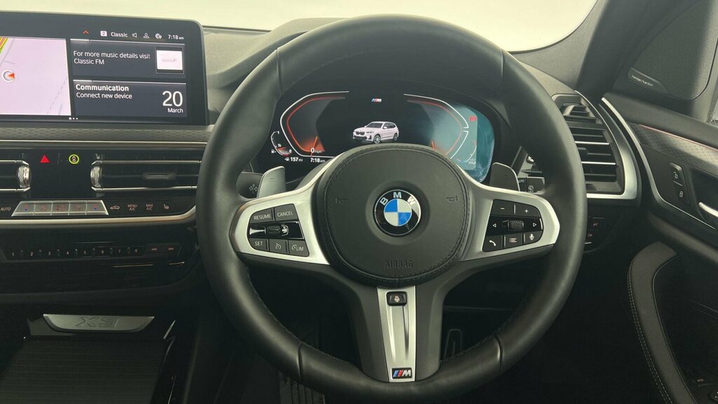 BMW X3 X3 Xdrive20i M Sport YA23JMU White #5