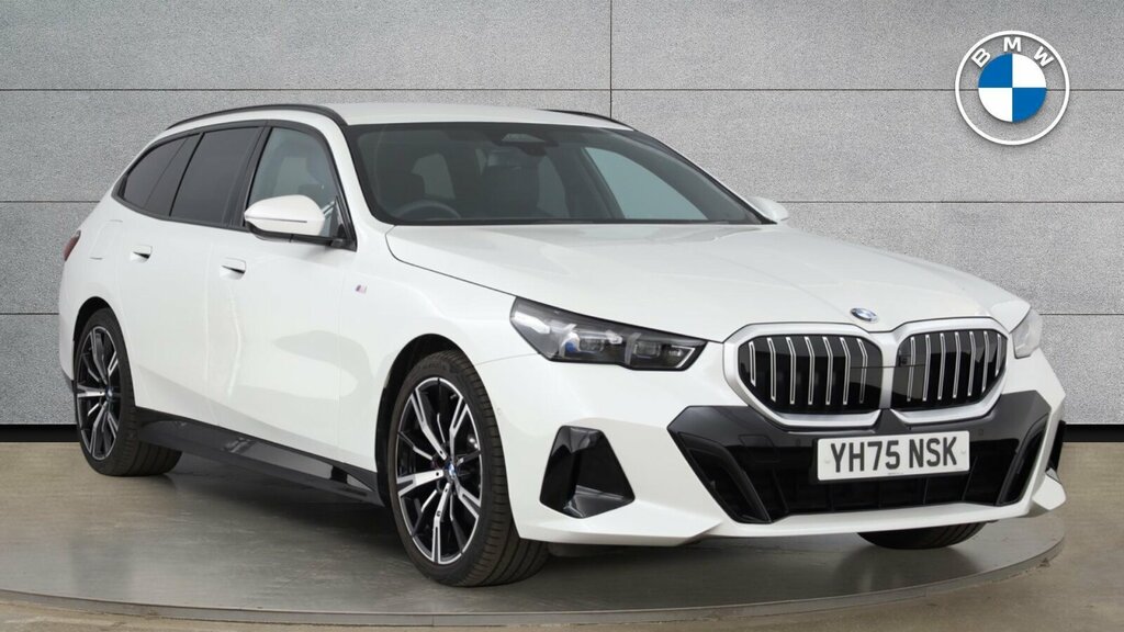BMW 5 Series 520I M Sport Touring White