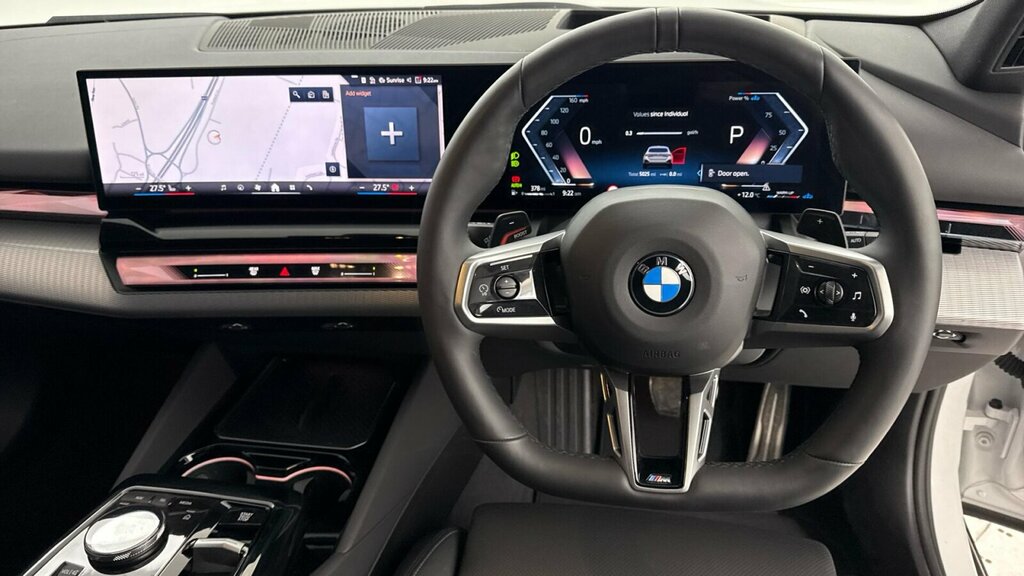 BMW 5 Series 520I M Sport Touring YH75NSK White #5