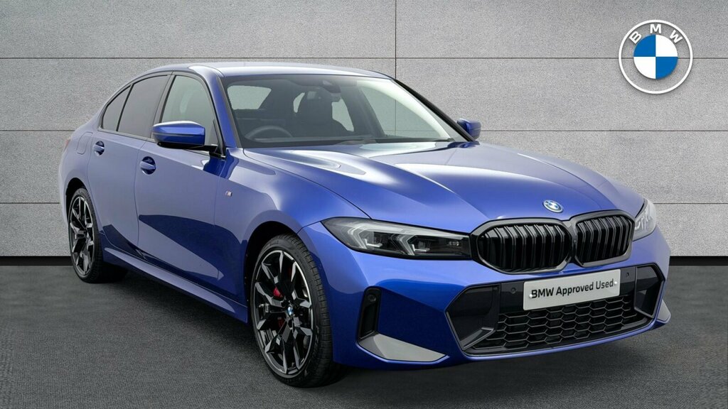 BMW 3 Series 330E M Sport Saloon Blue