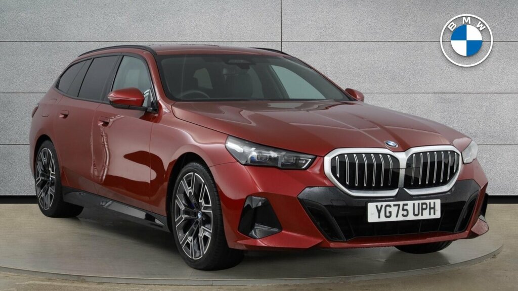 BMW 5 Series 520I M Sport Touring Red