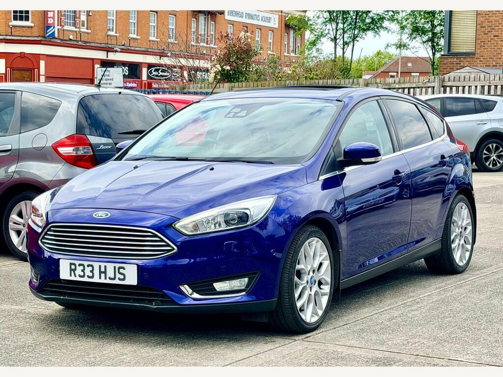 Ford Focus 1.5T Ecoboost Titanium X Euro 6 S S Blue #4