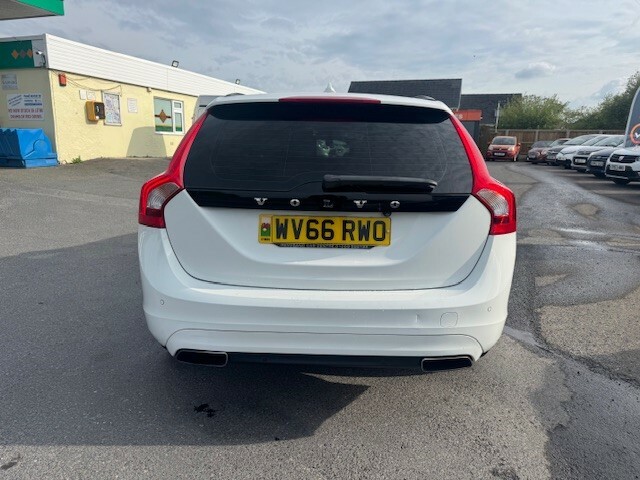 Volvo V60 2.0Td D4 Business Edition Estate WV66RWO White #6