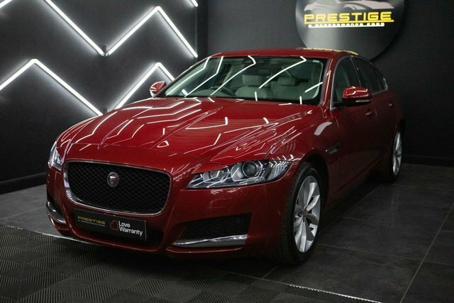 Jaguar XF 2.0D Prestige Saloon Euro 6 Ss ST68ZRG Red #5