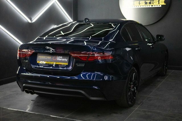 Jaguar XE 2.0 D180 S Saloon Euro 6 Ss 18 MV69LPC Blue #4