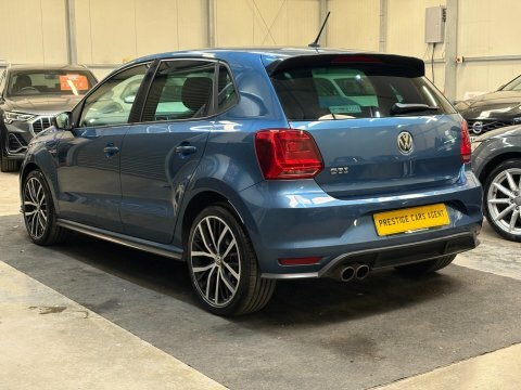 Volkswagen Polo 1.8 Tsi Bluemotion HF16ZHB Blue #4