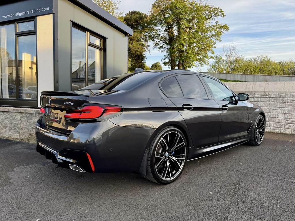 BMW 5 Series 530E M Sport KM21HLO Grey #4