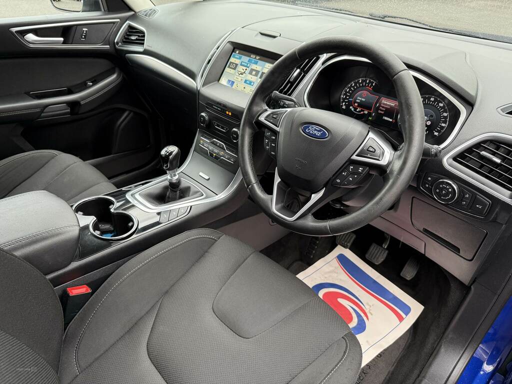 Ford S-Max 2.0 Tdci 150 Titanium BD67OHG Blue #3
