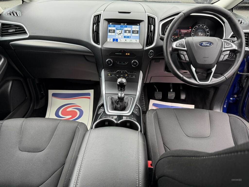 Ford S-Max 2.0 Tdci 150 Titanium BD67OHG Blue #4