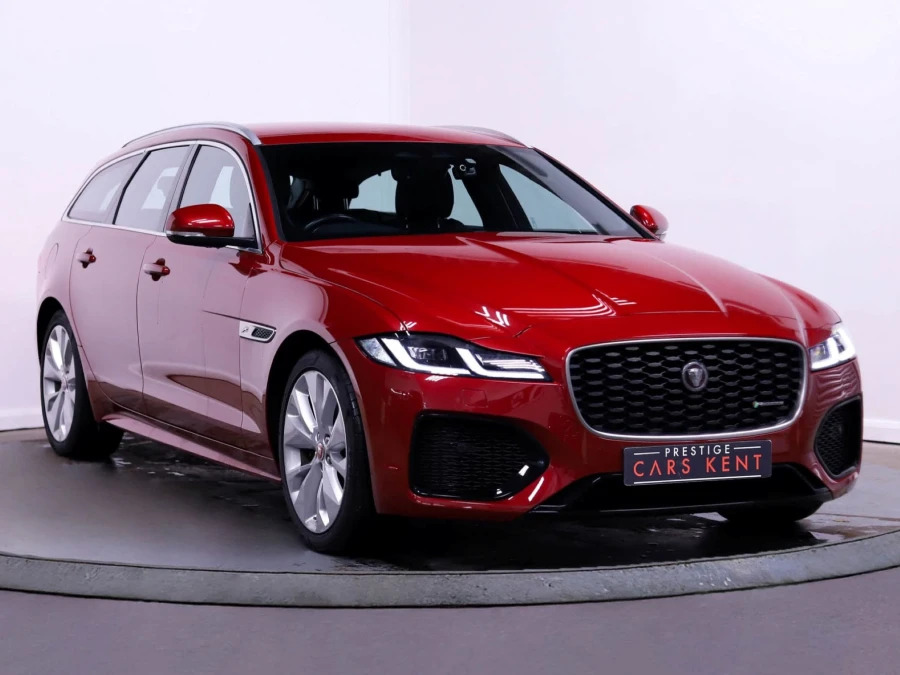 Jaguar XF 2.0 P250i R-dynamic Se Sportbrake Red