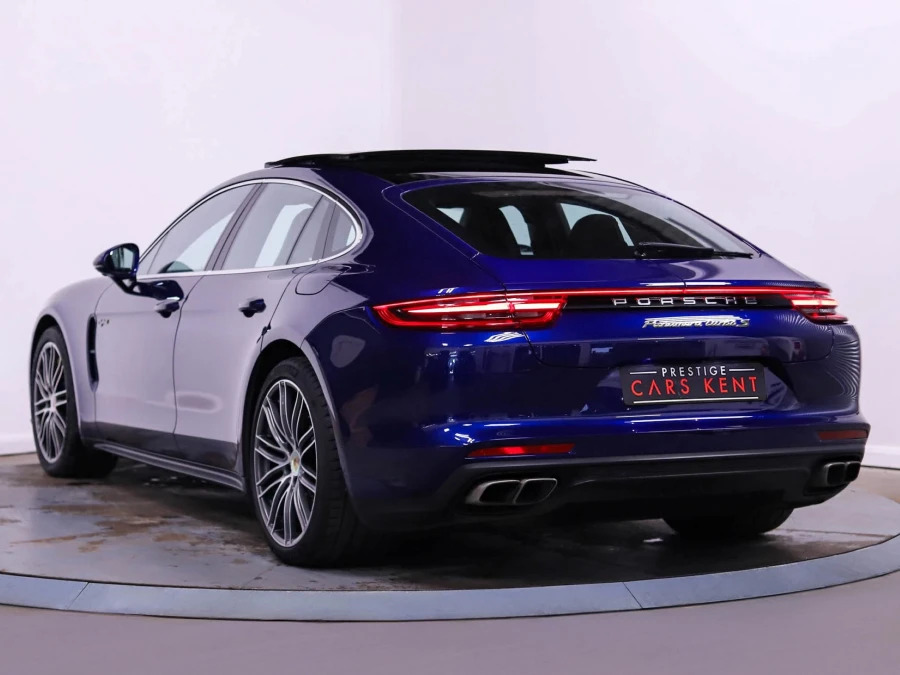 Porsche Panamera 4.0 V8 E-hybrid 14Kwh Turbo S Saloon Pl Blue #3