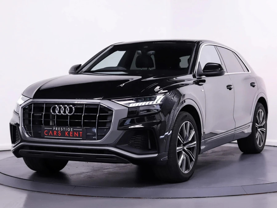 Audi Q8 3.0 Tfsi V6 55 S Line Suv Tiptronic Qua Black #5