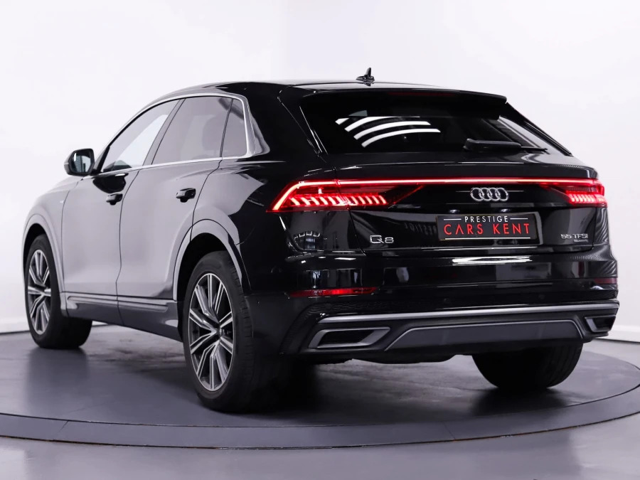 Audi Q8 3.0 Tfsi V6 55 S Line Suv Tiptronic Qua Black #3