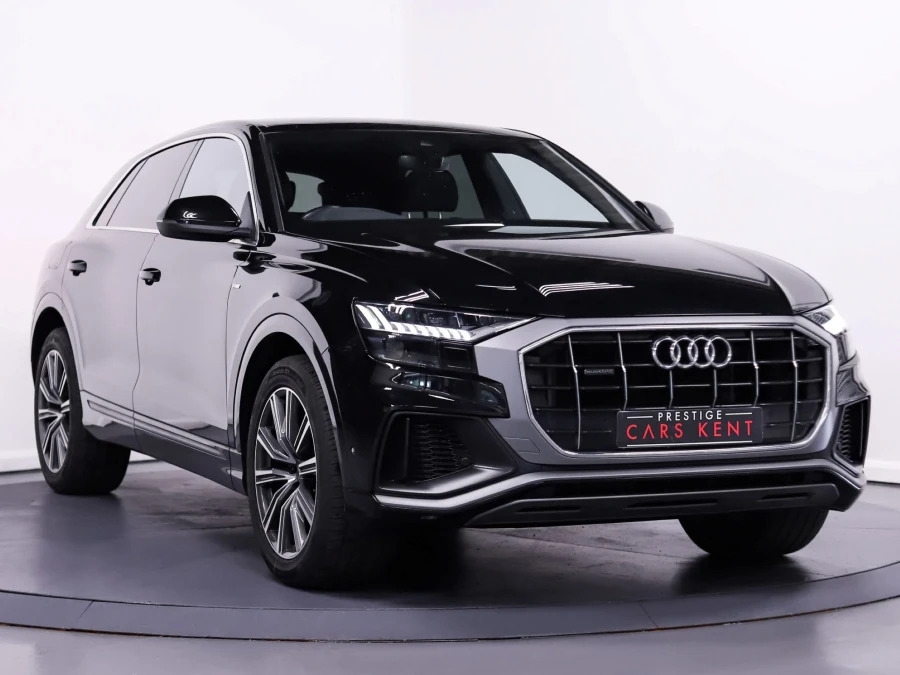 Audi Q8 3.0 Tfsi V6 55 S Line Suv Tiptronic Qua Black